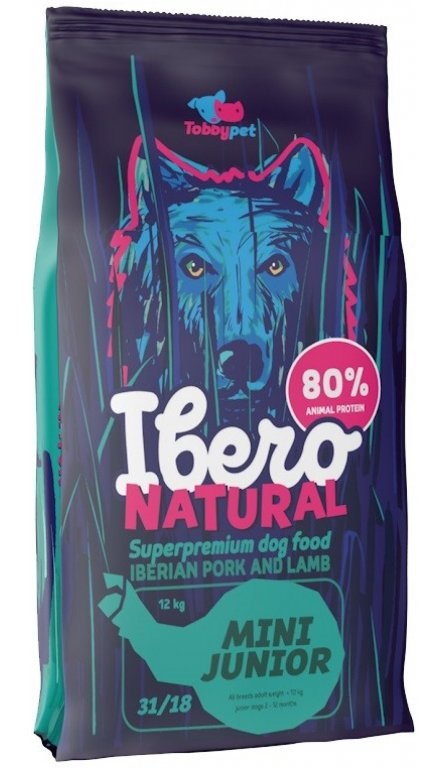 IBERO NARURAL superpremium, bezobilné a za studena lisované granule pro malé psy
