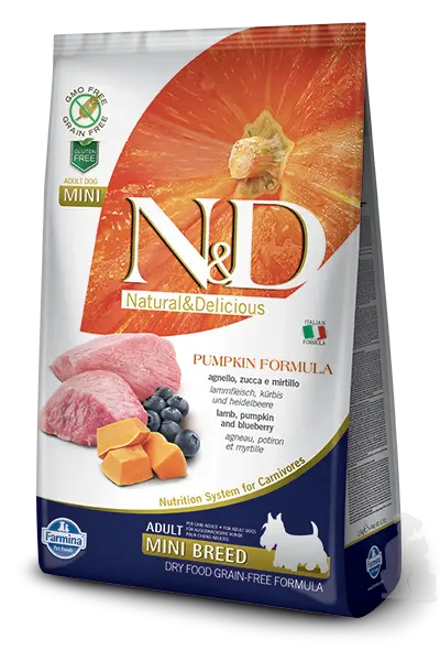 N&D - mini bezobilné granule