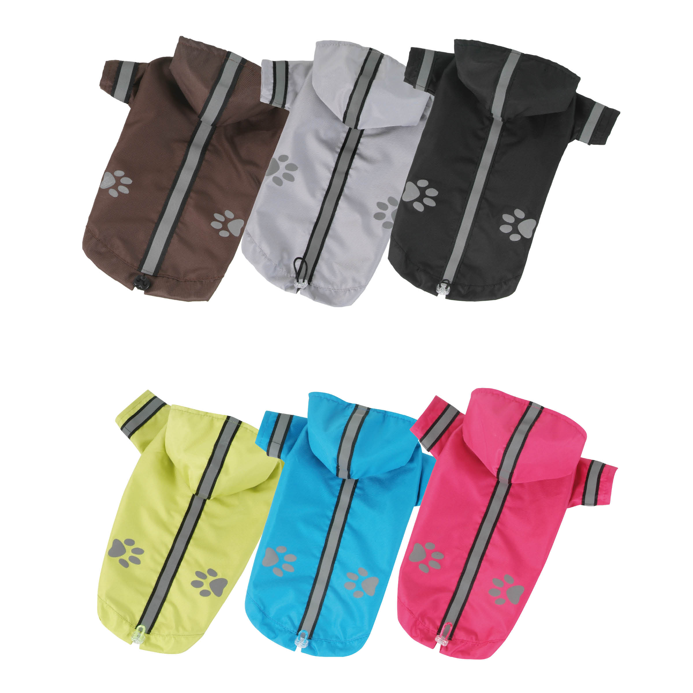 Bunda lehká šusťáková reflex XS černá