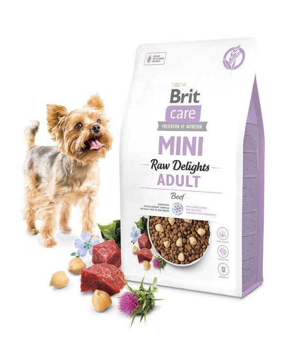 Brit Care Mini FD Raw Delights Beef 2 kg