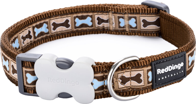 Red Dingo obojek – Bone Yard – 12 mm x 20-32 cm