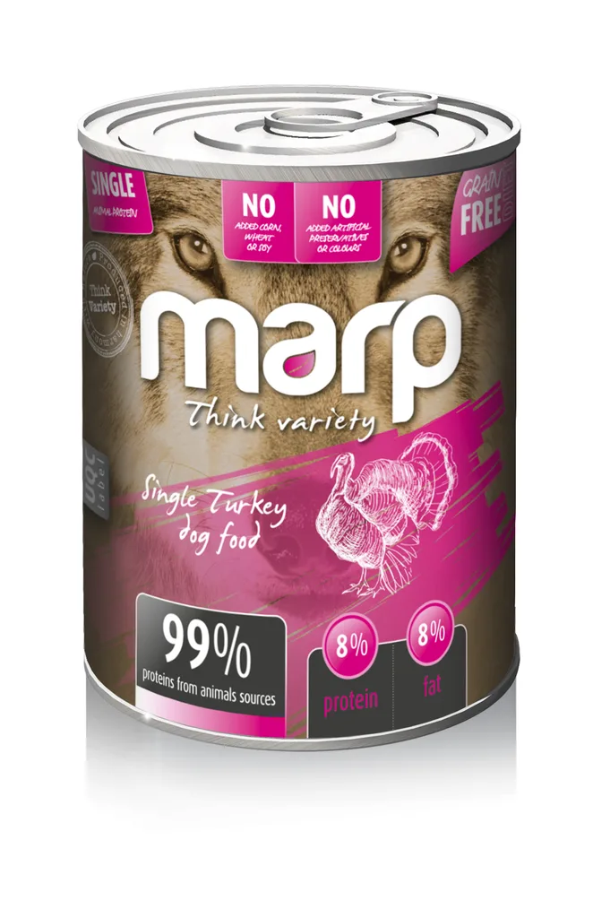 Marp Variety Single krůta konzerva pro psy 400g