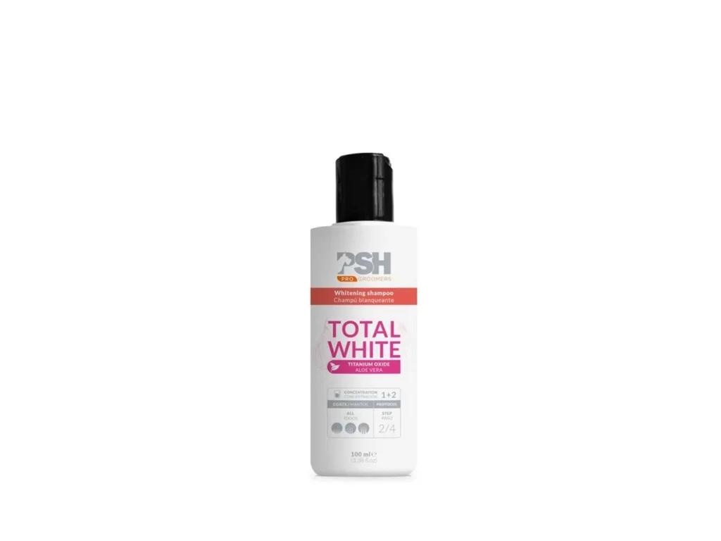 PSH TOTAL WHITE - ŠAMPON PRO SVĚTLOU SRST 100 ml
