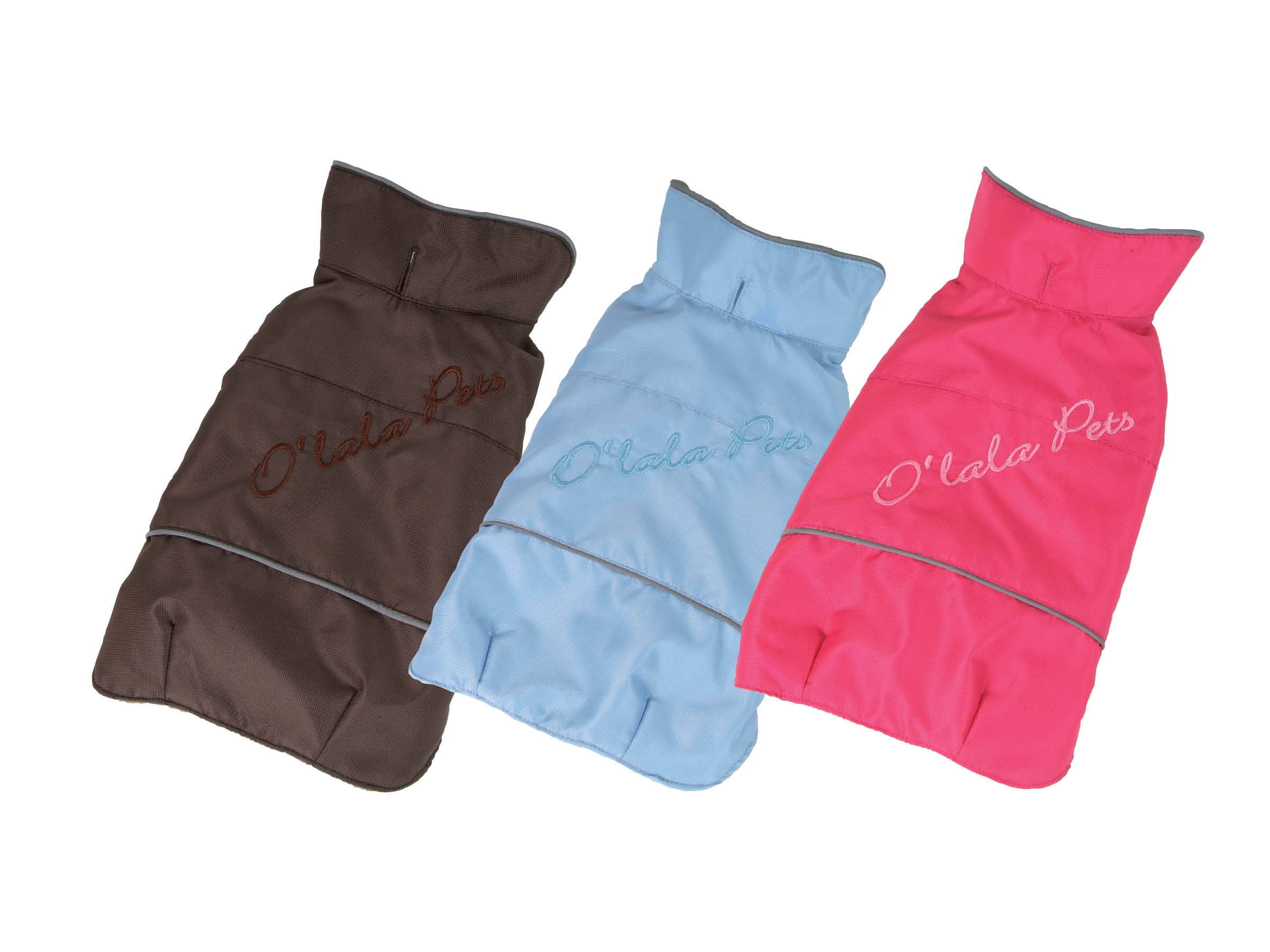 O´lala Pet Vesta Rainbow hnědá XXL