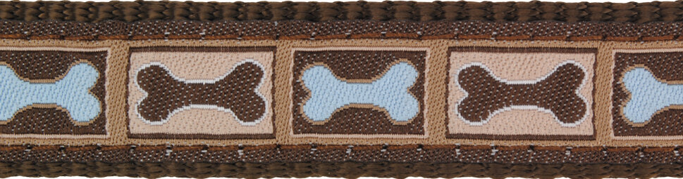 Red Dingo obojek – Bone Yard – 12 mm x 20-32 cm
