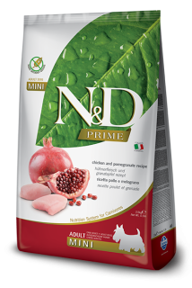 N&D GF PRIME DOG Adult Mini Chicken&Pomegranate 2,5kg