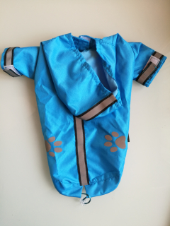 Bunda lehká šusťáková reflex XS modrá