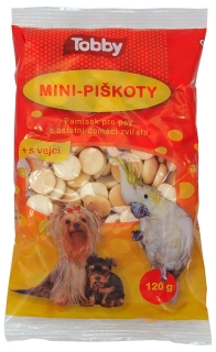 Piškoty TOBBY pro psy MINI 120g