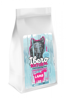 Ibero COLD PRESSED dog adult SMALL LAMB 3kg