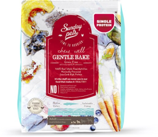 SUNDAY PETS GENTLE BAKE HOKI ADULT SMALL/MEDIUM BREED 1,3kg 