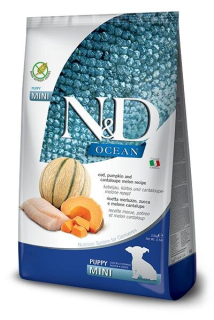 N&D OCEAN DOG Puppy Mini Codfish & Pumpkin &Melon 800g