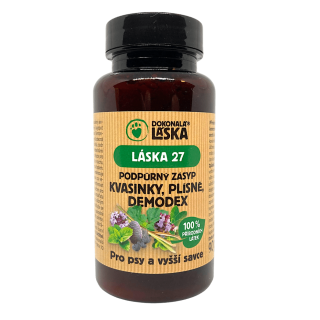 DOKONALÁ LÁSKA 27 KVASINKY, PLÍSNĚ, DEMODEX 90g