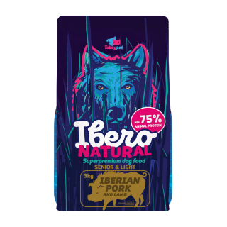 Ibero Natural dog SENIOR/LIGHT 3kg