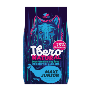 Ibero Natural dog MAXI JUNIOR 12kg