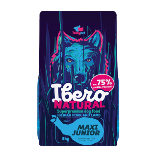 Ibero Natural dog MAXI JUNIOR 3kg