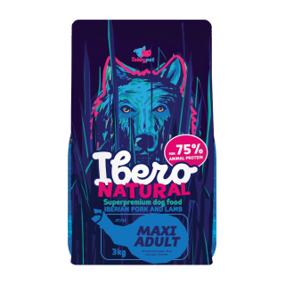 Ibero Natural dog MAXI ADULT 3kg