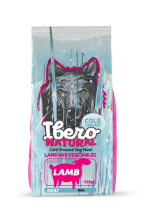 Ibero COLD PRESSED dog adult SMALL LAMB 12kg