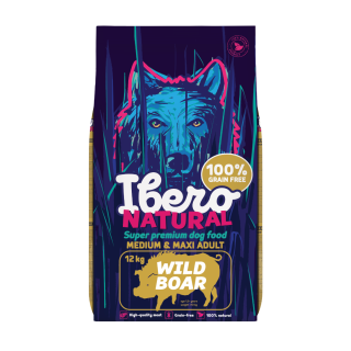 Ibero Natural Grain-free Wild Boar Adult 12kg