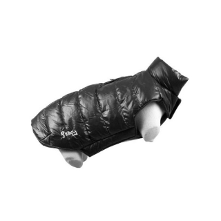 Černá vesta pro psy 28 cm