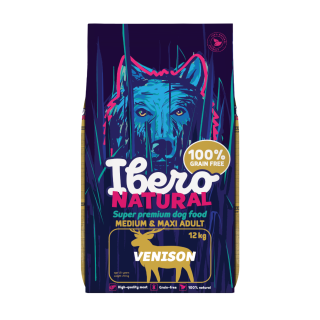 Ibero Natural Grain-free Venison Adult 12kg
