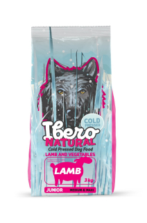 Ibero Cold Press Dog Junior Medium/Large Lamb 3kg