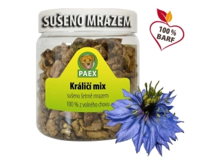 Králičí mix, mrazem sušený 60 g