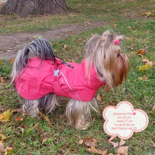 Hurtta Expedition Parka II 25 jahodová