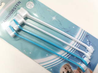 Nobby oboustranný zubní kartáček pro psy 4 ks