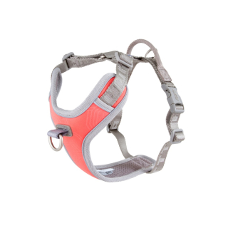 Postroj Hurtta Venture No-pull korálový 35 - 40 cm 