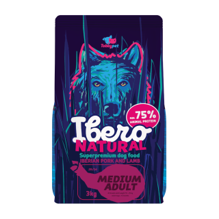 Ibero Natural dog MEDIUM ADULT 3kg