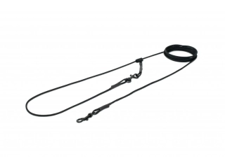 TAMER Lanové vodítko EASYLONG | Slim – FASHION | černé 3m