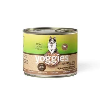 Yoggies Klokaní konzerva s dýní a topinamburem 200g