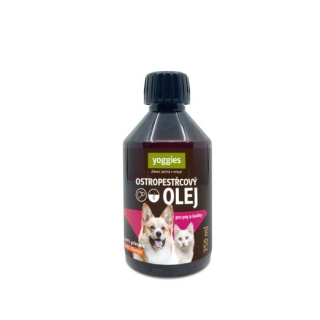 Yoggies Ostropestřcový olej pro psy a kočky 250 ml 