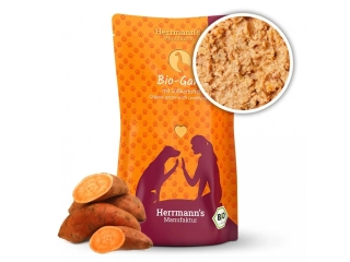 BIO Kapsička pro psy. Husí maso s batáty 130 g 